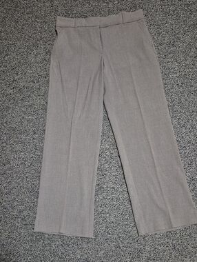 Briggs New York Wide-Leg Dress Pants in Dark Khaki